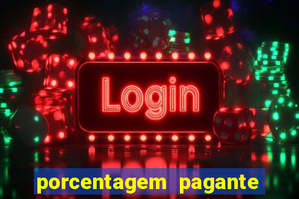 porcentagem pagante slots pg