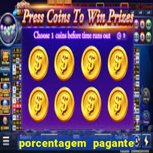 porcentagem pagante slots pg