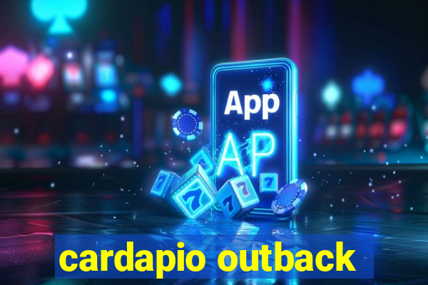 cardapio outback