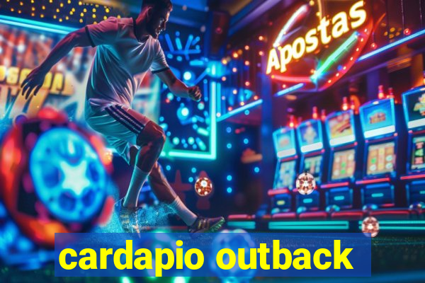 cardapio outback