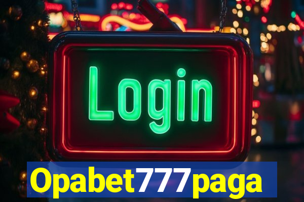 Opabet777paga