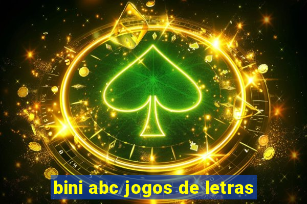 bini abc jogos de letras