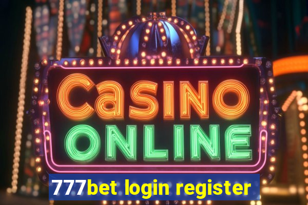 777bet login register