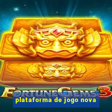 plataforma de jogo nova