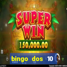 bingo dos 10 mandamentos da lei de deus