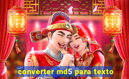 converter md5 para texto