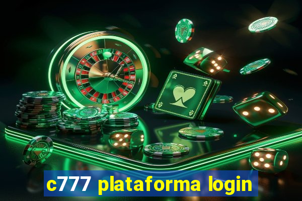 c777 plataforma login