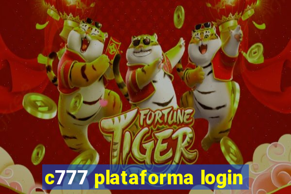 c777 plataforma login