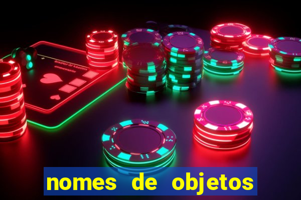 nomes de objetos de origem tupi guarani