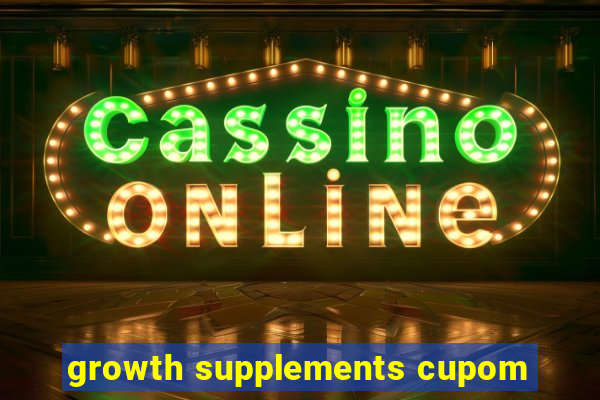 growth supplements cupom