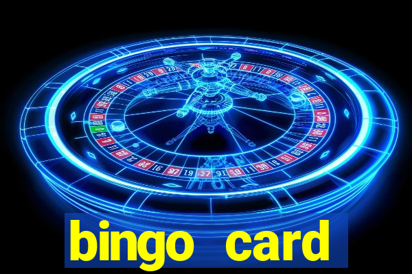 bingo card generator with pictures