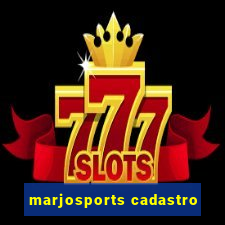 marjosports cadastro