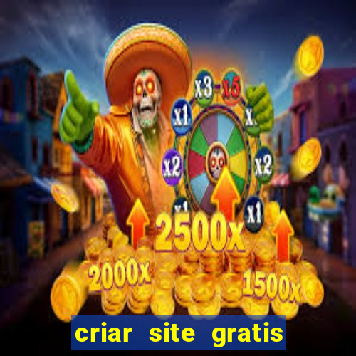 criar site gratis de jogos