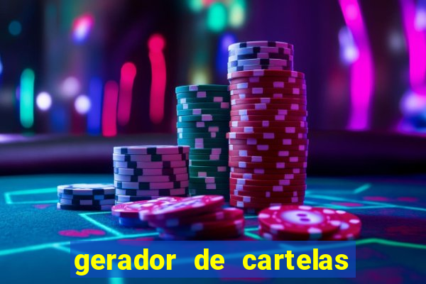 gerador de cartelas de bingo 1 a 99