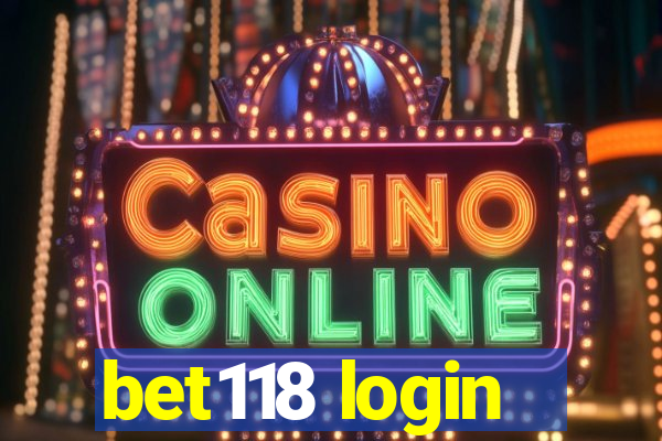 bet118 login