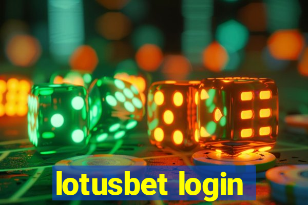 lotusbet login