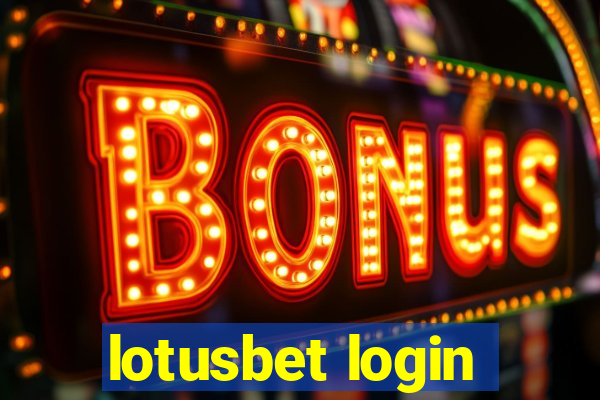 lotusbet login