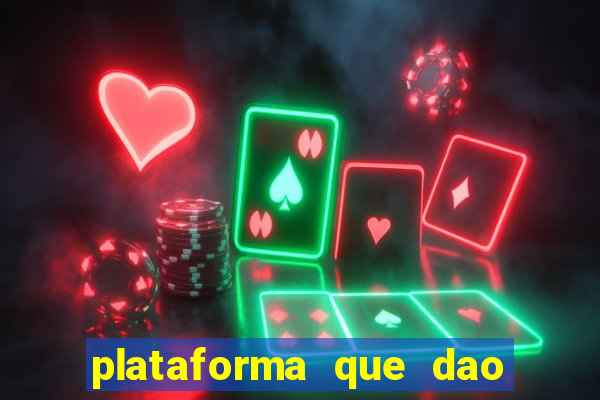 plataforma que dao bonus de cadastro