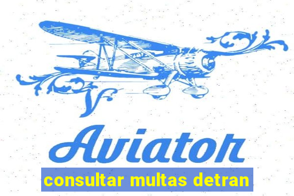 consultar multas detran