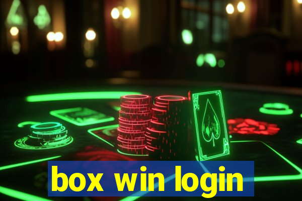 box win login