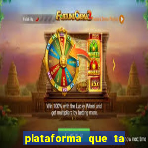 plataforma que ta pagando bem hoje