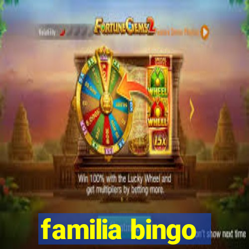 familia bingo