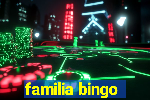 familia bingo