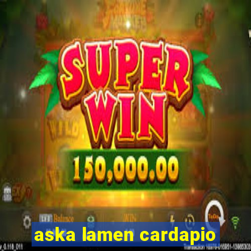 aska lamen cardapio