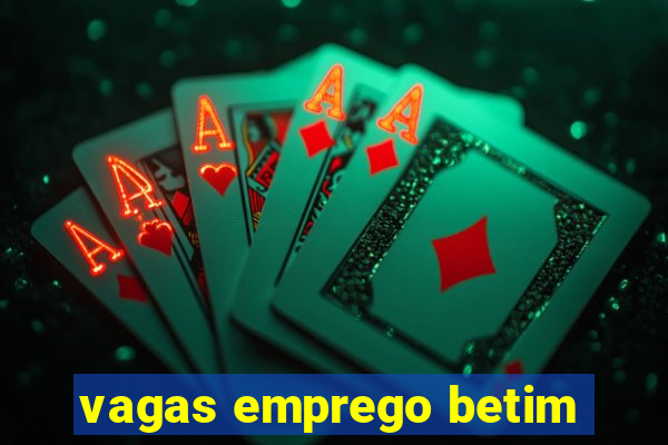 vagas emprego betim