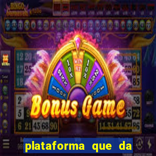 plataforma que da bonus sem deposito