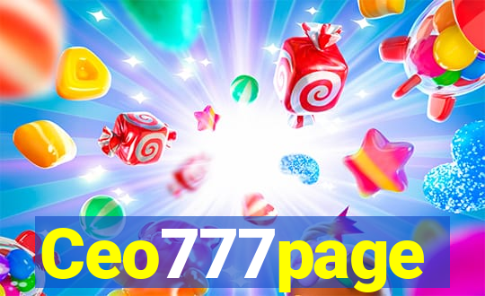 Ceo777page