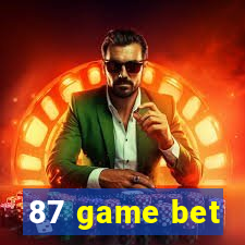 87 game bet