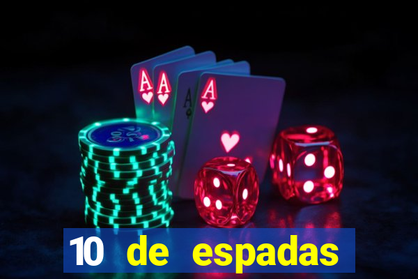 10 de espadas tarot amor