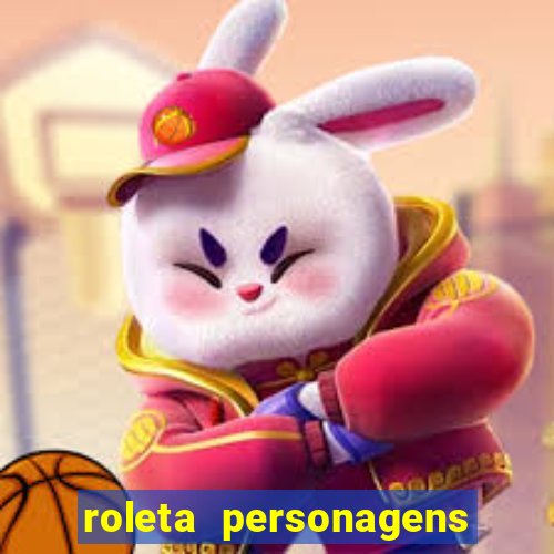 roleta personagens de anime