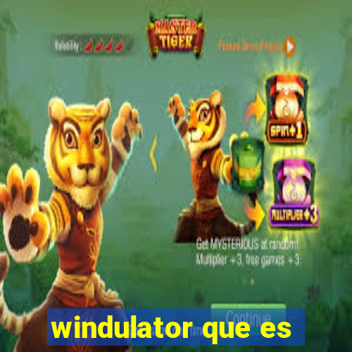 windulator que es