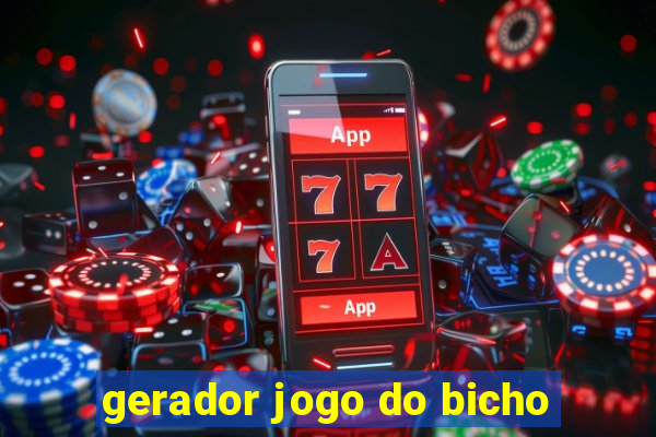 gerador jogo do bicho