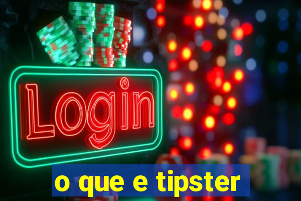 o que e tipster