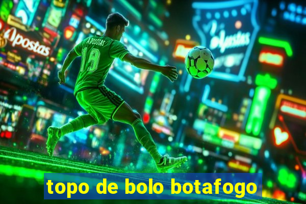 topo de bolo botafogo