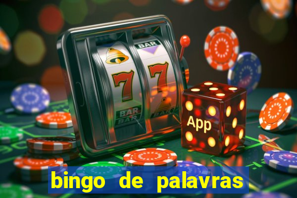 bingo de palavras de natal