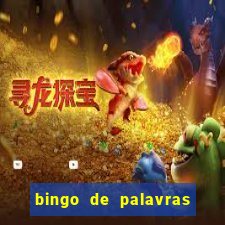 bingo de palavras de natal