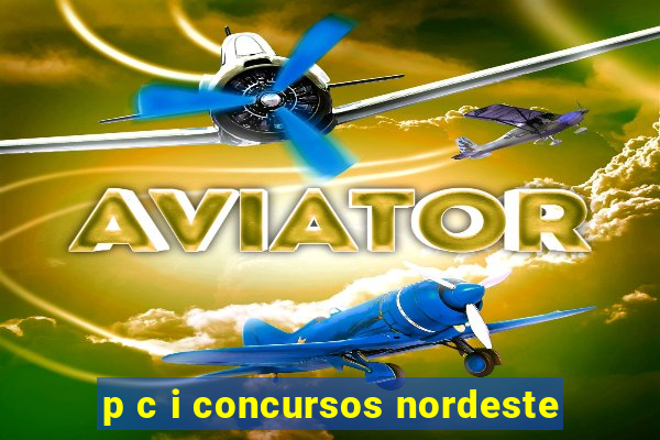 p c i concursos nordeste