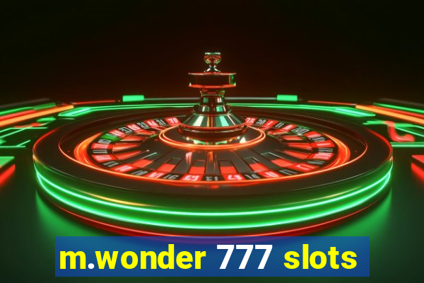 m.wonder 777 slots