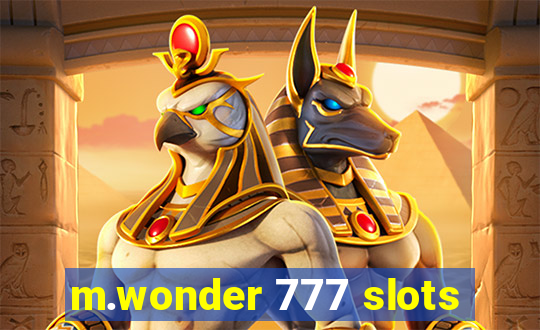 m.wonder 777 slots