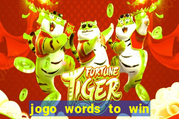 jogo words to win paga mesmo