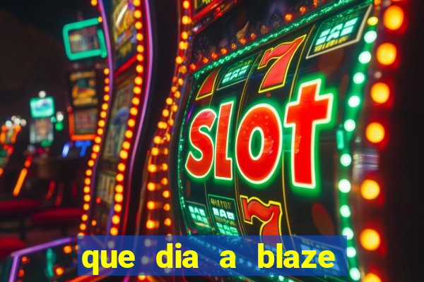 que dia a blaze paga o cashback