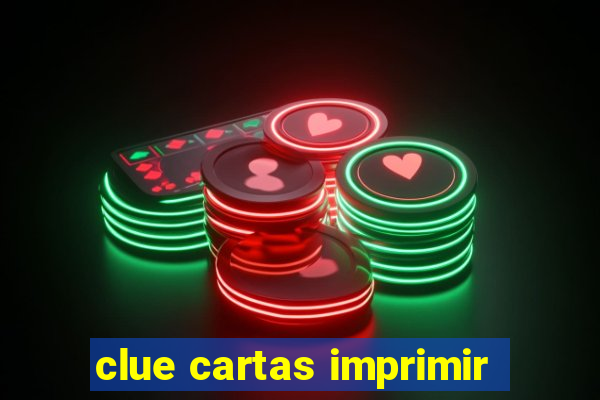 clue cartas imprimir