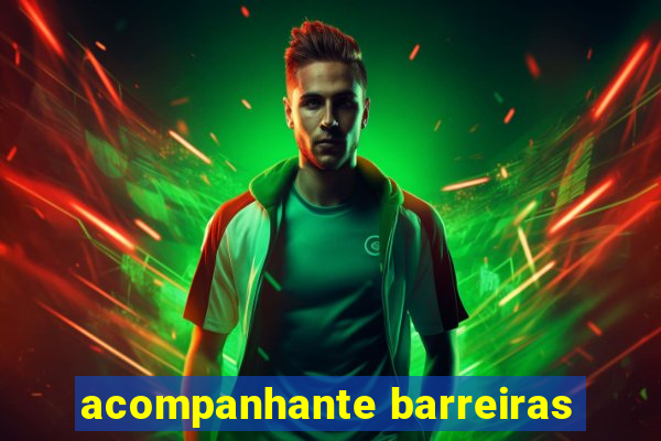 acompanhante barreiras