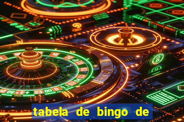 tabela de bingo de 1 a 100