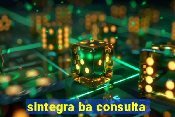 sintegra ba consulta