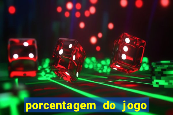 porcentagem do jogo fortune tiger